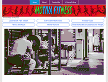 Tablet Screenshot of motivafitness.com